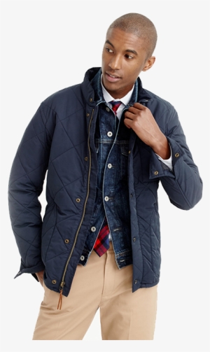 Free Black People Png Image - Sussex Quilted Jacket