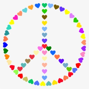 Peace Symbol Clipart Baby - Love And Peace Signs