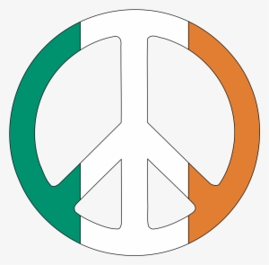 Free Peace Sign Clip Art Clipart To Use Resource - Irish Peace Sign