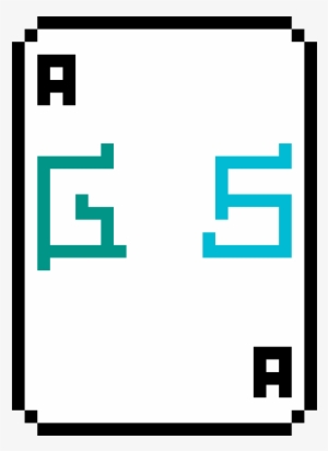 Ace Card For My Game - Electric Blue