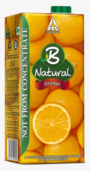 B Natural Orange Drinks - B Natural Juice, Mango Magic, 1 L Carton