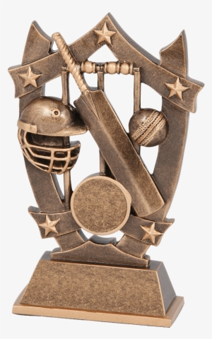 Cricket Trophy - Bat Ball & Wicket