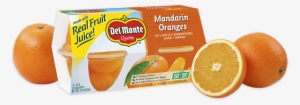 Mandarin Oranges, Fruit Cup® Snacks - Del Monte Mandarin Oranges In Light Syrup 4-4 Oz. Cup