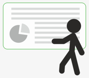 Presentation Diagram Free Commercial Clipart - Stick Figure Presenting