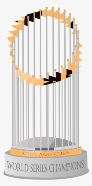 Chicago Sticker Collection By Dorian Willis Vector - World Series Trophy Transparent