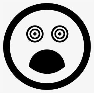 Surprised Square Face With Eyes And Mouth Opened Comments - Smile Icon