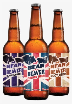 Premium Craft Ginger Beer Served Icy Cold In Brown - Bear And Beaver Ginger Beer