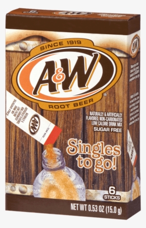 A&w Root Beer Singles - Root Beer Singles To Go