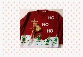 Santa's Hos, Christmas, Ugly Sweater - Funny Christmas Sweater Home Made