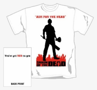 Shaun Of The Dead Camiseta Ilustrada Con El Logotipo - T Shirt