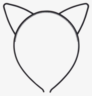 Disney Tsum Gray Black - Plastic Cat Ears Headband