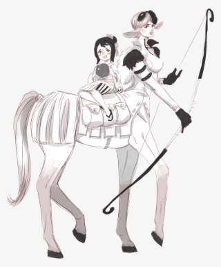 Redraw For Trying To Draw A Centaur Png Arrows Transparent - One Piece Speed Beast