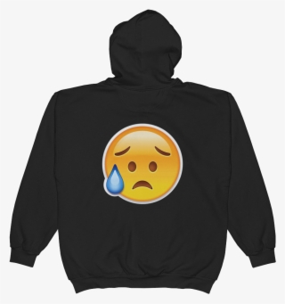 Emoji Zip Hoodie - Sweatshirt