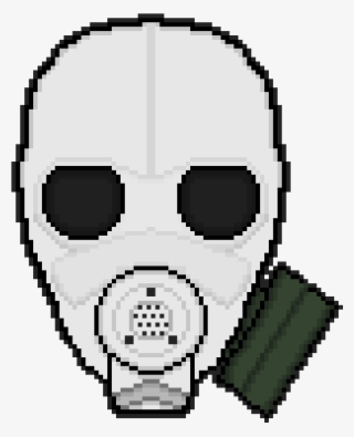 Gas Mask Pixel Art