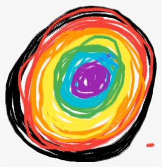 Rainbow Black Hole - Circle