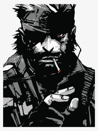 Solid Snake 2 72-01 - Metal Gear Solid Big Boss Art
