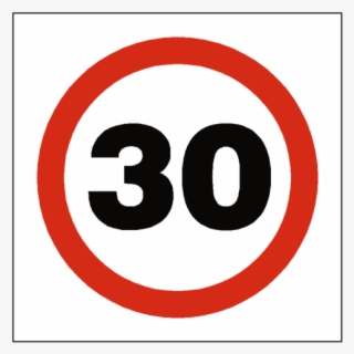 30 Mph Speed Sign - 30 Mph Sign