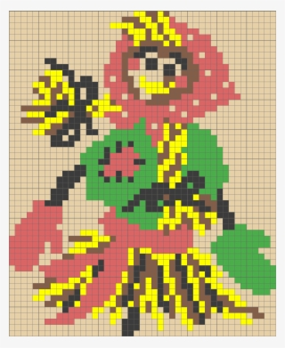 Solution For Color Crossme Level - Illustration