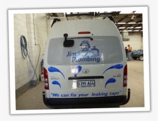 “one Way Vision” Is A Product That You Will See On - Commercial Vehicle