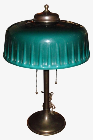 Green Shade Bankers Desk Lamp Beautiful Green Lamp - Banker's Lamp
