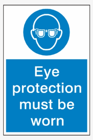 Eye Protection Mandatory Sign - Use Handrail On Stairs Sign