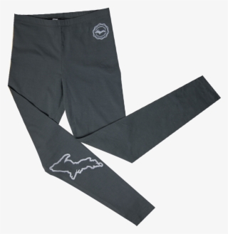 Silhouette" Ladies' Asphalt Legging - Pocket