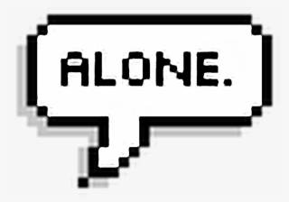 Tumblr Sticker - Loser Speech Bubble