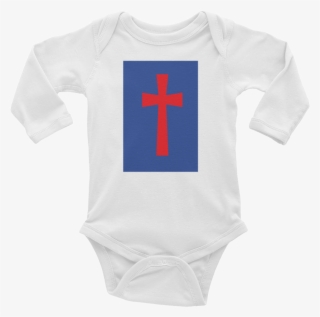 Infant Long Sleeve One-piece - Cross