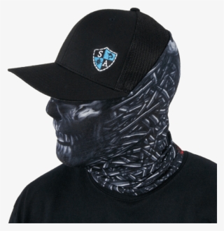1 Of 5 Motorcycle Face Mask - Baseball Cap