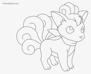 Ingenious Ideas Vulpix Coloring Pages Printable For - Pokemon Vulpix Coloring Pages