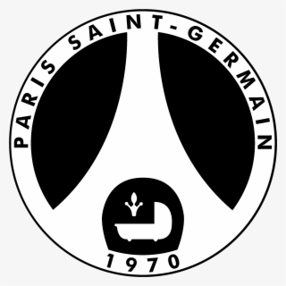 Psg Logo Black And White - Logo Paris Saint Germain Negro
