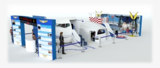 Entre Elas, Estão Três Simuladores De Voo, Utilizados - Airplane