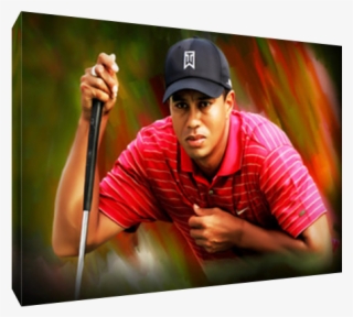 Details About Golf Icon Tiger Woods Eye Of The Tiger - Pitch And Putt