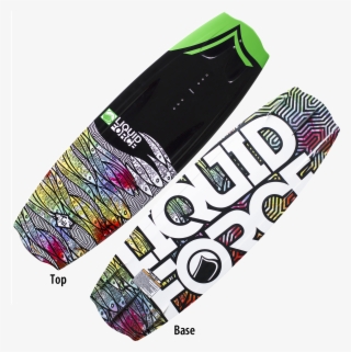 Liquid Force Trip Wakeboard, Blank - Sock