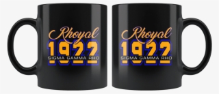 Sigma Gamma Rho Black Mug - Mug