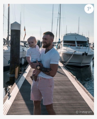 Conor Mcgregor Avec Son Fils Conor Jr - Conor Mcgregor Lifestyle