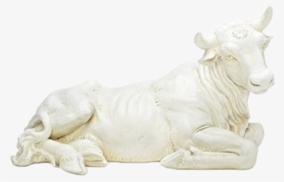 Ox Nativity - Statue