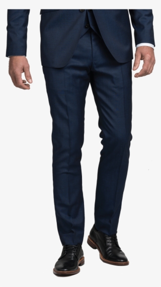 Get The Newton Texture Trouser In Blue Online - Men's Regular Cut Jeans