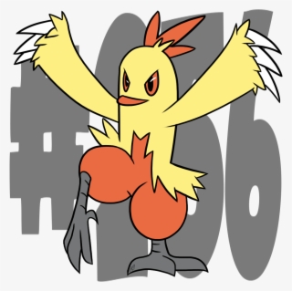 Combusken Pokemon Pokemonaday Crantime - Cartoon