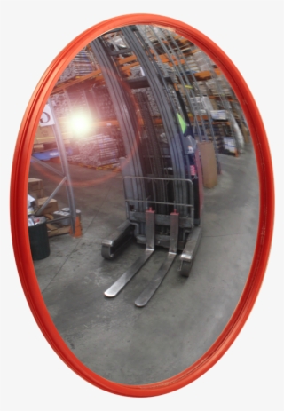 Builders Edge Safety 45cm Domed Safety Mirror - Blind Spot Mirror Warehouse