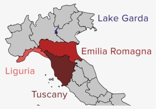 Italy Map Half - Map