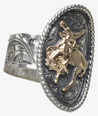 Vogt Silversmiths Collections 14k Gold Fill Bronc Sterling - Dragon
