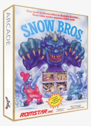 Snow Bros 3d - Snow Bros Arcade Cover