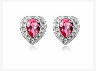 Colored Gemstones Studs Earrings Pair - Earrings