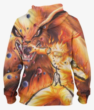 Naruto Nine Tails Pullover Hoodie - Naruto Sweatshirt
