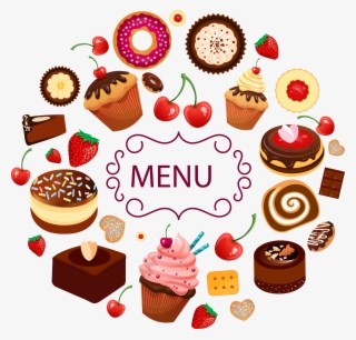 Recipe Card For Apple Pie Clipart - Dessert Menu Clipart