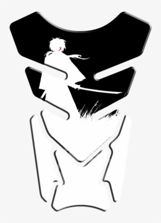 Adesivo Protetor De Tanque Rurouni Kenshin Samurai - Illustration