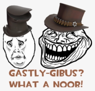 Gibus - Troll Face Png