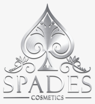 Spades Silver Logo - Logo Spades Cosmetics