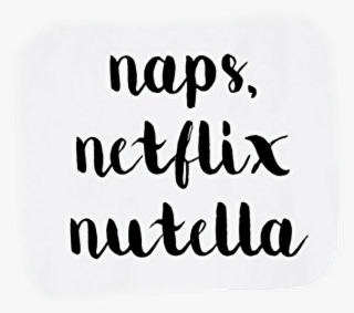 Naps Netflix Nutella Chill Sofa - Calligraphy